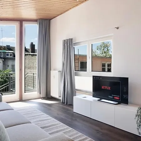 アパート Neu Zentrale Netflix Balkon 4 Gaeste アンダーナッハ