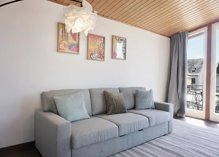 Neu Zentrale Netflix Balkon 4 Gaeste 公寓